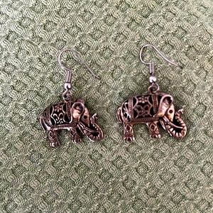 Unique Elephant Earrings